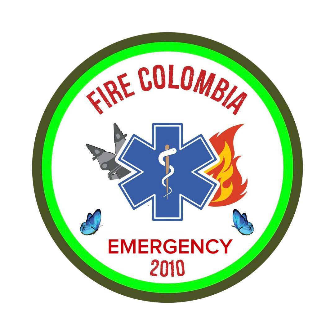 Emblema circular de FIRE Colombia